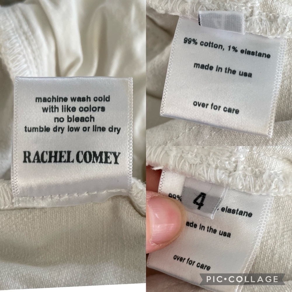 Rachel Comey Slim Legion Jeans in dirty white - Picture 4 of 9